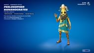 Peelosopher Bananocrates skin is currently listed in the Item Shop (Image via Epic Games/Fortnite)